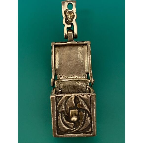 .925 Ornate Square Prayer Box #faith - Picture 2 of 6